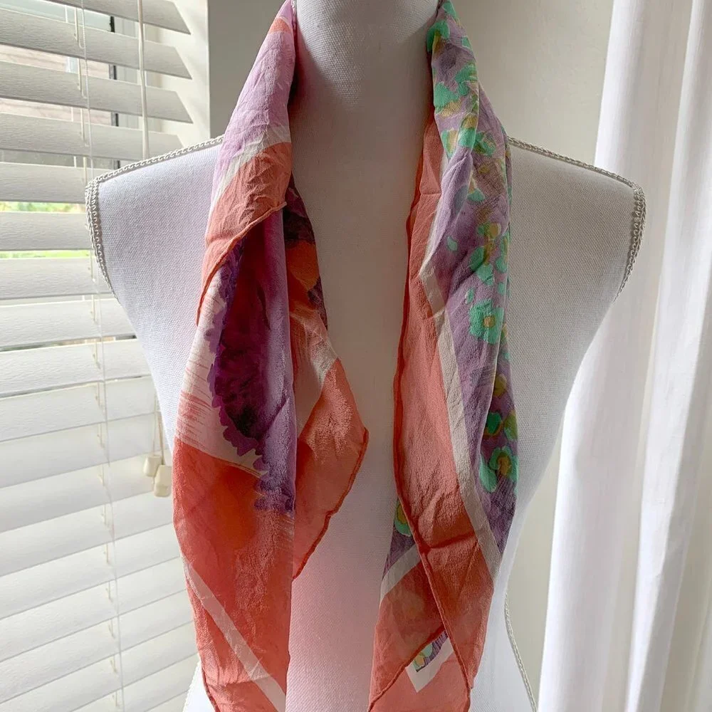 Loredano Silk Vintage Scarf